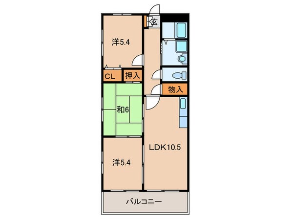 シャトウ・ドゥ・ファミの物件間取画像